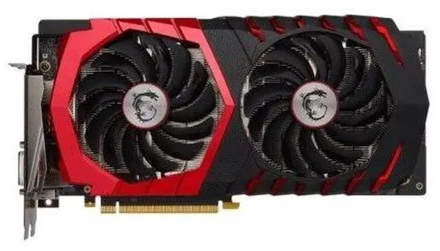Alt view image 2 of 5 - MSI Video Card GTX 1060 GAMING X 6G G1060GX6 Geforce GTX 1060 6GB 192Bit PCI