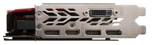 Alt view image 5 of 5 - MSI Video Card GTX 1060 GAMING X 6G G1060GX6 Geforce GTX 1060 6GB 192Bit PCI