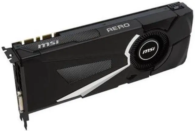 Alt view image 4 of 5 - MSI Video Card GTX 1070 AERO 8G OC G1070AE8C Geforce GTX 1070 8GB GDDR5 256-Bit