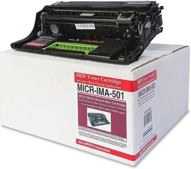 Alt view image 2 of 5 - MICR Print Solutions Lexmark Image Unit New For Use w/ MICRTLN501 11"x6"x12" BK