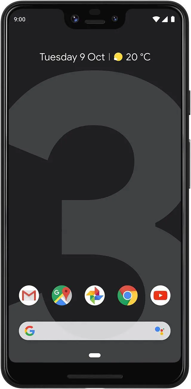 Main image of Google Pixel 3 XL 64GB Unlocked GSM & CDMA 4G LTE Android Phone w/ 12.2MP Rear & Dual 8MP Front Camera - Just Black