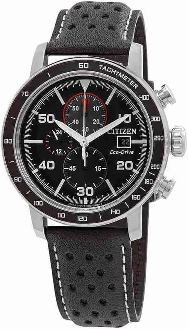 Main image of Citizen Brycen Chronograph Black Dial Men's Watch CA0649-14E