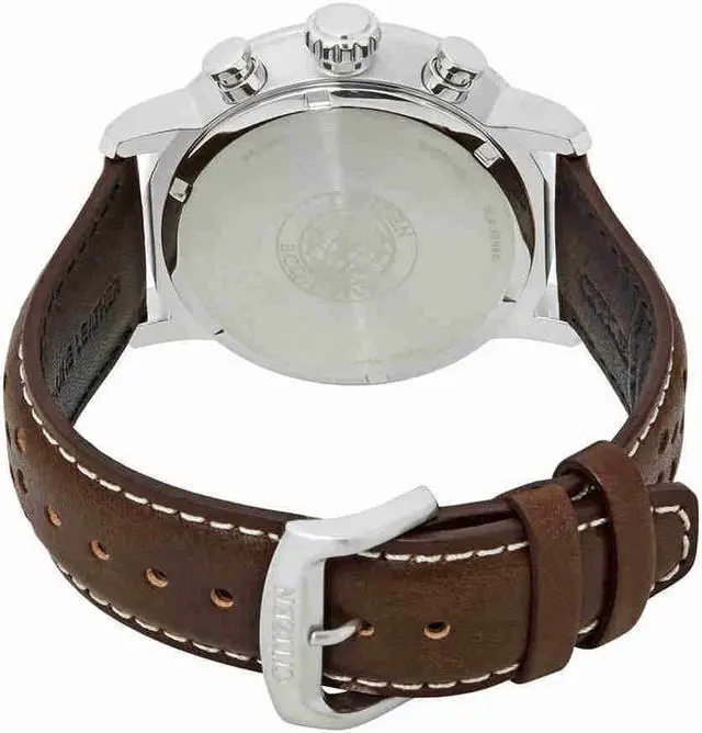 Alt view image 3 of 3 - Citizen Brycen Chronograph Light Brown Dial Men's Watch CA0649-06X
