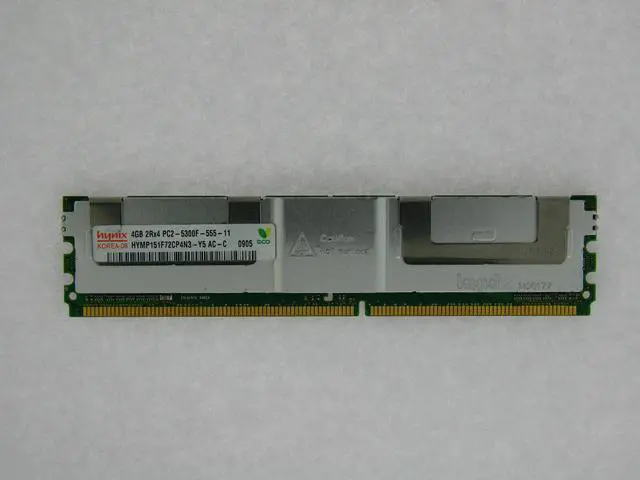Main image of 4GB Hynix HYMP151F72CP4N3-Y5 Fully Buffered PC2-5300 2Rx4 TESTED