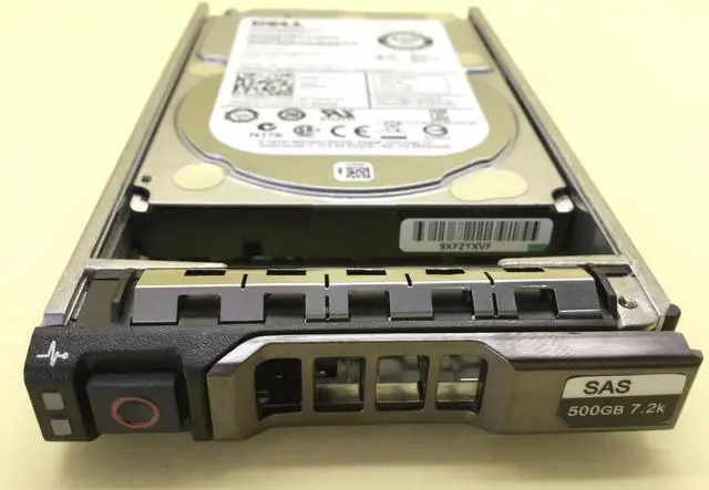 Alt view image 2 of 3 - Dell 55RMX 055RMX 500GB 6G 7.2K 2.5" SAS Hard Drive ST9500620SS