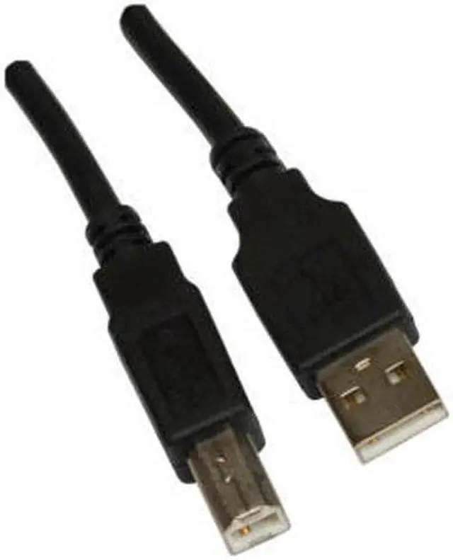 Main image of 6 ft USB Device Cable A-B 2.0 Black 6' Foot Printer Scanner by BattleBorn