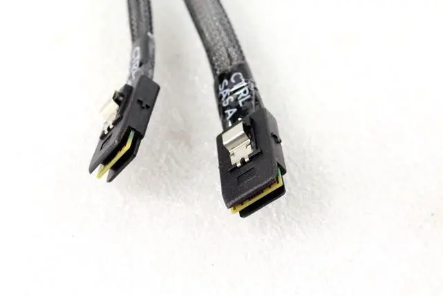 Alt view image 2 of 4 - (NOT FOR HOME PC!) Lot Of 5 Dell PowerEdge R620 Mini SAS for Perc 8 Backplane Cable R1RNV 7Y0N6