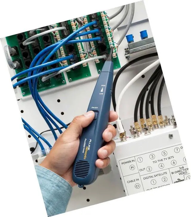 Alt view image 3 of 5 - Fluke Networks 26000900 Pro3000 Tone Generator and Probe Kit