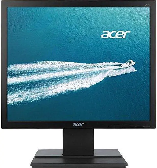 Alt view image 7 of 16 - Acer V196L Bb 19" 1280 x 1024 SXGA Resolution 75Hz VGA 5:4 Aspect Ratio Acer eColor Technology EcoDisplay Backlit LED IPS Monitor