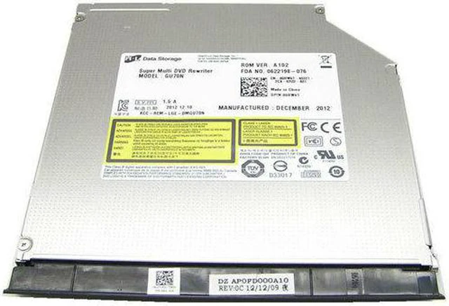 Alt view image 5 of 7 - Dell R61T8 DVD-Writer - Internal - 1 x Pack