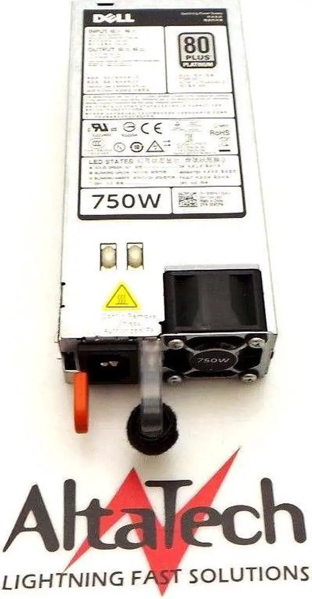 Main image of 06W2PW Dell PowerEdge R720 Server Flextronics 750W PSU Power Supply Unit - 6W2PW
