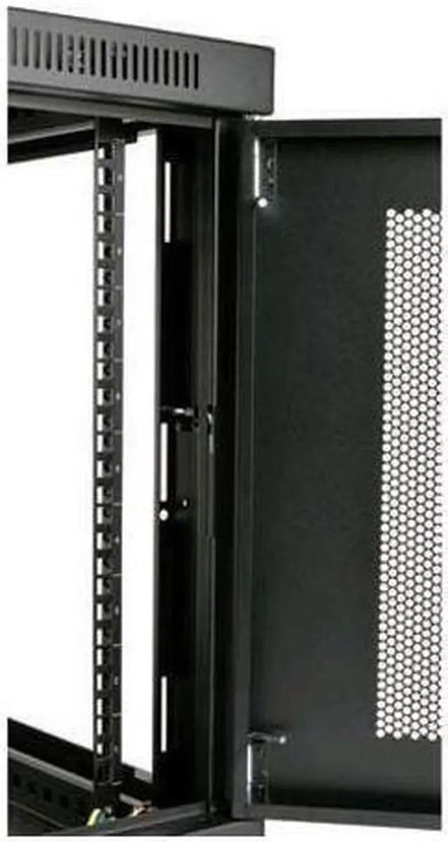 Alt view image 3 of 5 - Tripp Lite 12U Wall Mount Rack Enclosure Server Cabinet Low Profile Deep