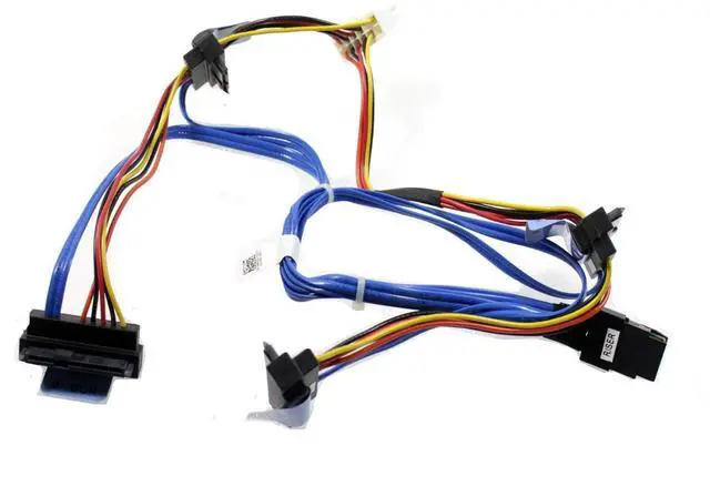 Alt view image 4 of 5 - (NOT FOR HOME PC!) GENUINE Dell PowerEdge R410 4-Port Fixed Backplane SAS 6/IR Cable M800G