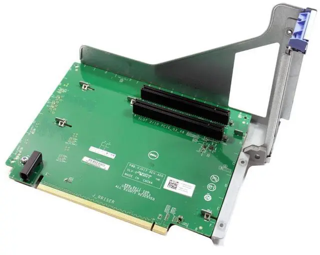 Alt view image 2 of 7 - Dell PowerEdge R920 Server 2 Slot PCI-E x8 G3 Riser Card 5G4C6 CY88X