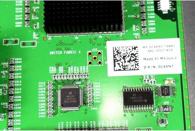 Alt view image 4 of 6 - Dell Route Processor Module 512MB Flash For Force10 C Series Switches C4XN7