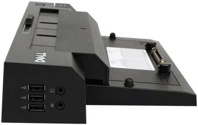 Alt view image 3 of 6 - Dell Black 331-6304 E-Port Plus Advanced Port Replicator w/ USB 3.0 for E Series