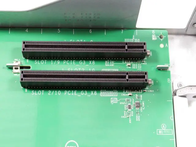 Alt view image 5 of 7 - Dell PowerEdge R920 Server 2 Slot PCI-E x8 G3 Riser Card 5G4C6 CY88X