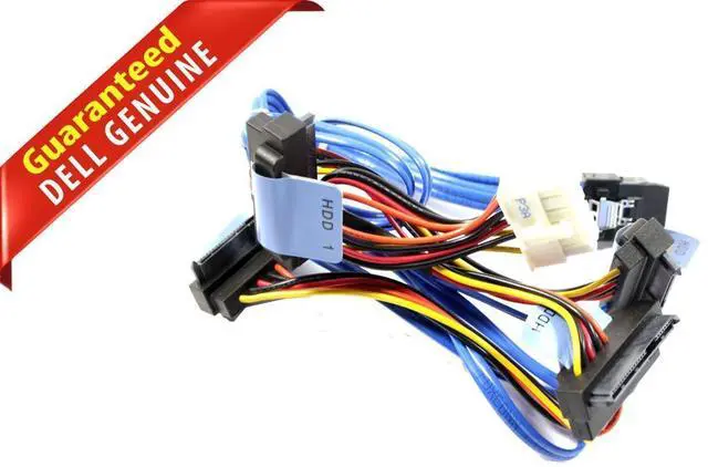 Main image of (NOT FOR HOME PC!) Genuine Dell PowerEdge R510 Mini SAS to 4 SAS/SATA Hard Drive Cable M800G