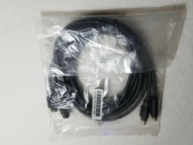 Main image of New - Dell DC19002134I 6 Pin Mini Din Extension Cable Male to Female 6 Set.