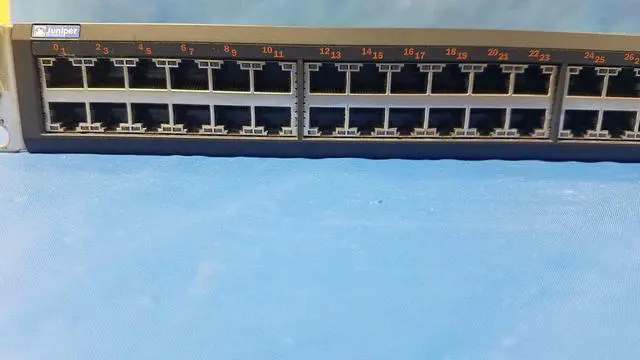 Alt view image 6 of 6 - Juniper Networks EX4200-48PX Layer 3 Switch 48 PoE Ethernet Ports