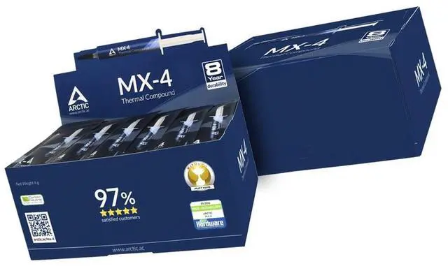 Alt view image 3 of 4 - ARCTIC MX-4 - Thermal Compound Paste, Carbon Based High Performance, Heatsink...