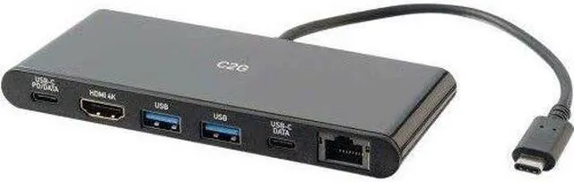 Main image of C2G USB 3.1 4k HDMI, USB C, USB A, Ethernet Dock