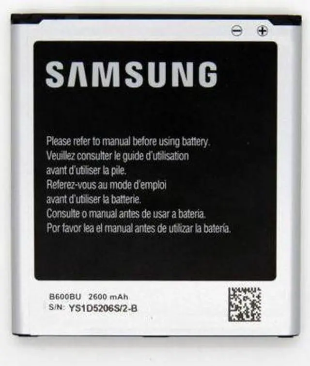 Alt view image 8 of 11 - Original OEM Samsung Galaxy S4 Replacement Battery with NFC,  i9500 i545 i337, B600BU/E, 2600mAh