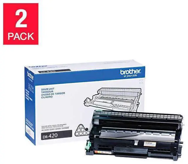 Main image of Brother DR-420 Drum Unit, 2-pack