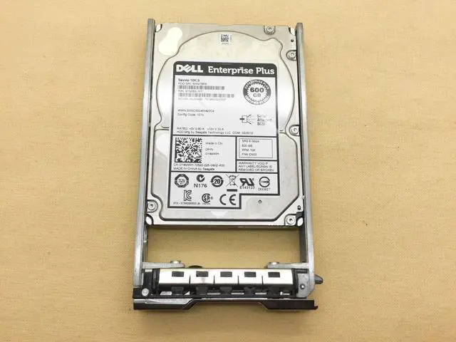 Alt view image 2 of 3 - Y4MWH Dell EqualLogic 0Y4MWH 600GB SAS 10K 2.5" 6Gbps HDD Hard Drive ST9600205SS