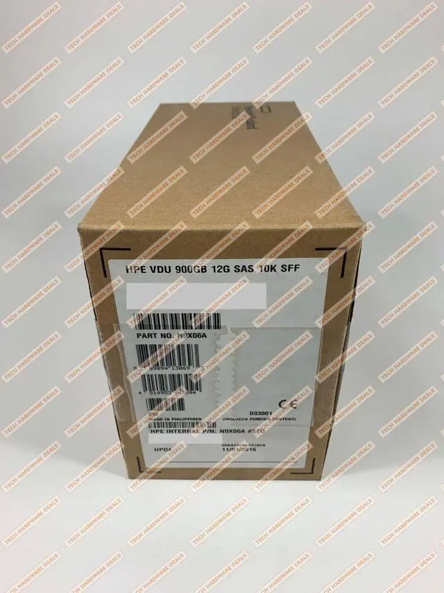 Alt view image 2 of 3 - N9X06A RETAIL HPE StoreVirtual 3000 900GB 12G SAS 10K SFF (2.5in) Enterprise 3yr