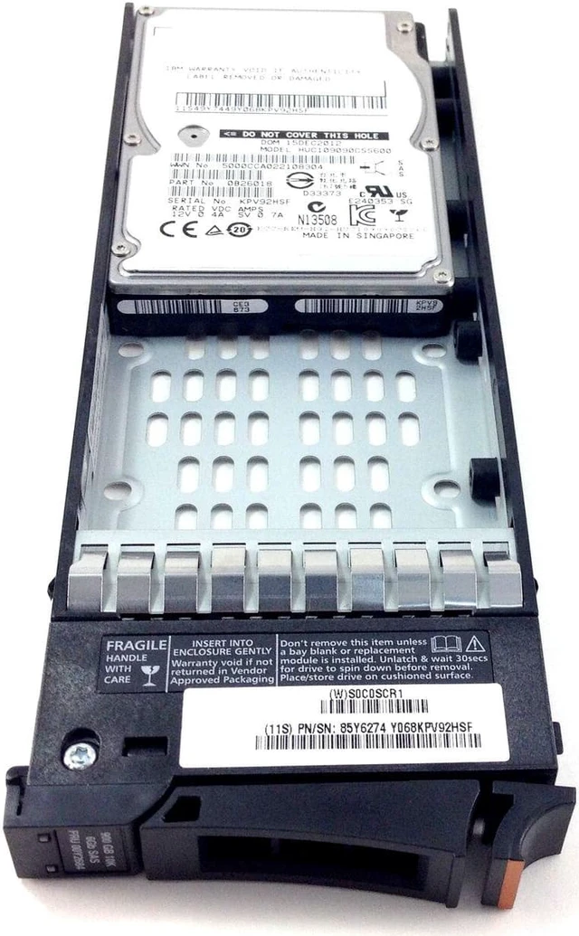 Alt view image 5 of 9 - IBM 00Y2684 900 GB Hard Drive - 2.5" Internal - SAS (6Gb/s SAS)