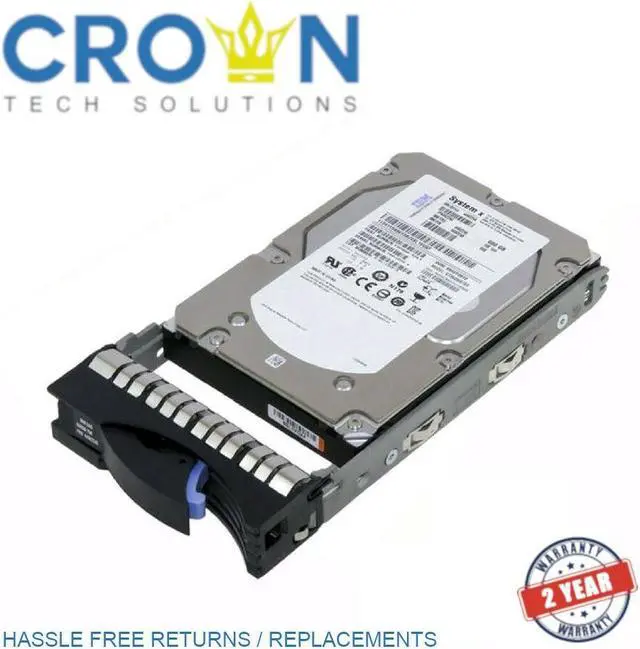 Alt view image 2 of 2 - IBM 49Y6102 49Y6103 49Y6106 600GB 15K 6G 3.5" G2HS LFF SAS Hard Drive