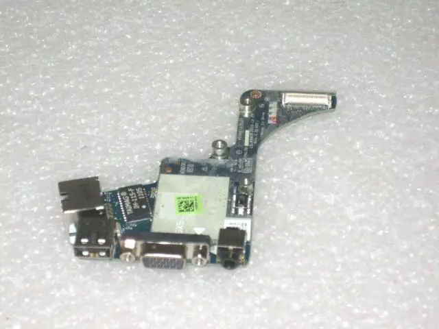 Alt view image 4 of 9 - Dell OEM Latitude E6420 Audio VGA USB RJ-45 Port IO Circuit Board for  157H2