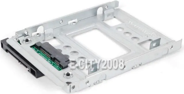 Alt view image 5 of 6 - 2.5" SSD to 3.5" SATA Hard Disk Drive HDD Adapter CADDY TRAY Hot Swap Plug