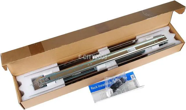 Main image of For Dell PE R510 R515 R520 R720 R730 R820 2/4 Post Rack 2U Static Ready Rails