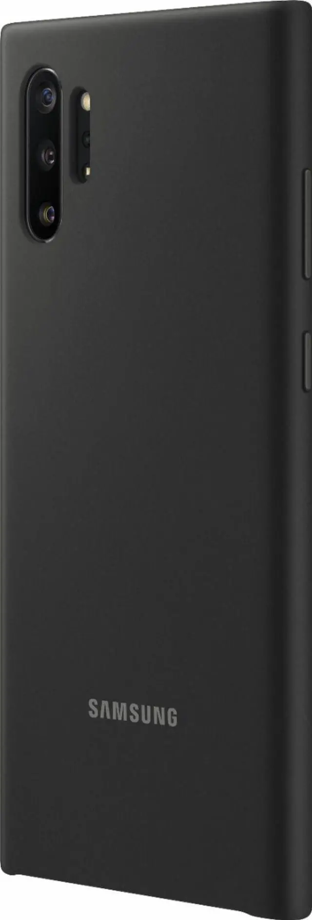 Alt view image 3 of 11 - Samsung Galaxy Note10 Plus Silicone Cover, Excellent Grip and Protection With Minimal Bulkiness, Black