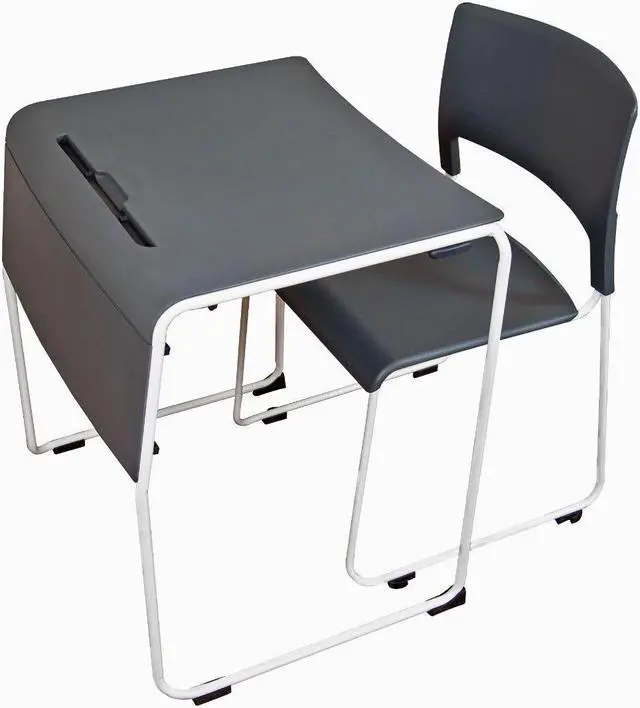 Main image of Lightweight Stackable Student Desk and Chair