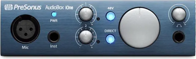 Alt view image 20 of 20 - PreSonus AudioBox iOne Portable USB 2.0 audio interface for Mac, PC, and iPad