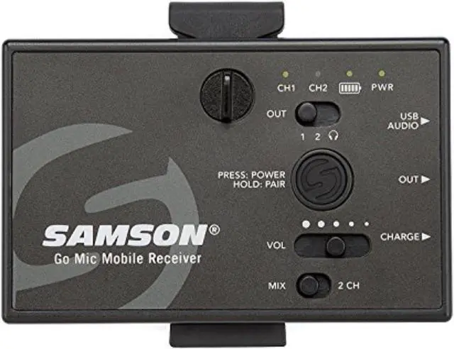 Alt view image 8 of 20 - Samson Go Mic Mobile Professional Wireless System for Mobile Video