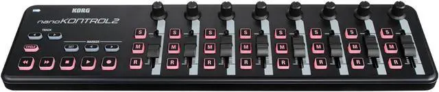 Alt view image 2 of 5 - Korg Nanokontrol2 Usb Midi Compact Controller Black