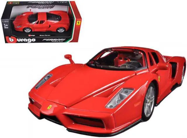 Main image of Ferrari Enzo Red 1/24 Diecast Model Car by Bburago