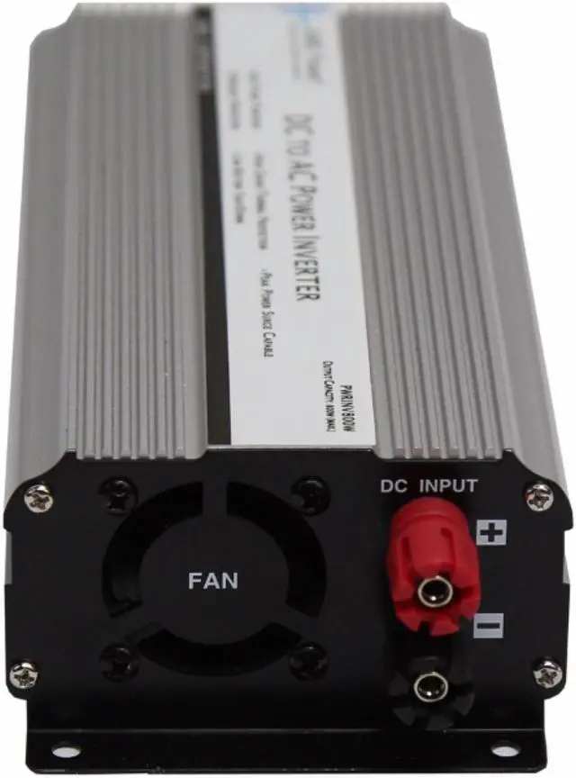 Alt view image 3 of 4 - aims 800 watt power inverter with cables