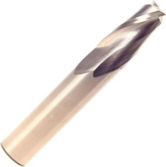 Main image of Drill America MMO1/32-2FSE Solid Carbide End Mill, Polished Finish, 2 Flute, Square End, 1/8" Cutting Length, 1/32" Cutting Diameter, 1-1/2" Length, 1/8" Shank (Pack of 1)
