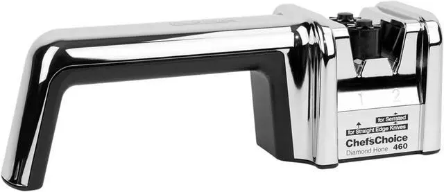 Alt view image 6 of 11 - Chef'sChoice MultiEdge Diamond Hone Manual Sharpener - Chrome