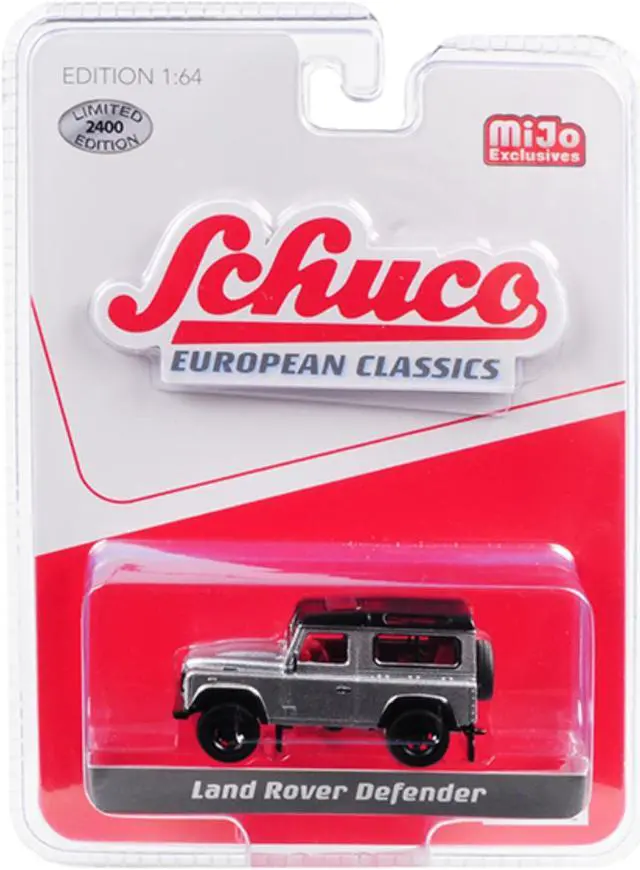 Alt view image 3 of 5 - Land Rover Defender Silver "European Classics" Series Limited Edition to 2,400 pieces  1/64 Diecast Model Car by Schuco