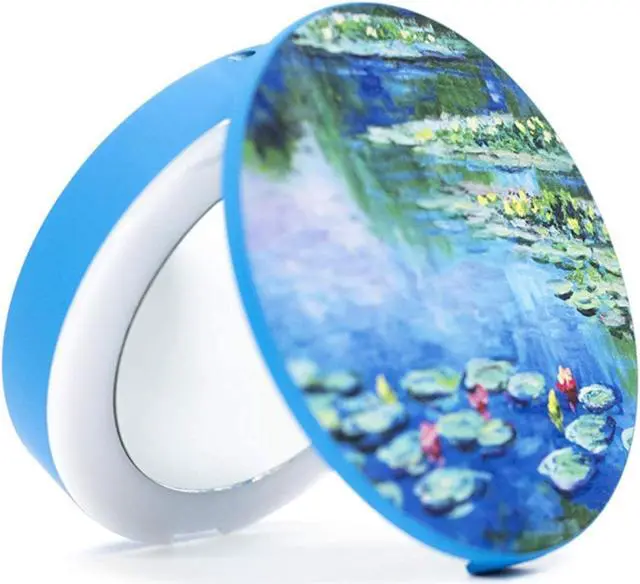 Alt view image 7 of 8 - Cipe Mirror Compact Waterprint 5,000mah Powerbank Portable Charger