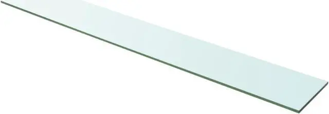 Alt view image 3 of 6 - vidaXL Shelf Panel Glass Clear 39.4"x5.9" Glass Sheet Plate Display Shelving