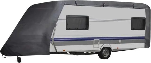 Main image of vidaXL Caravan Cover Gray S