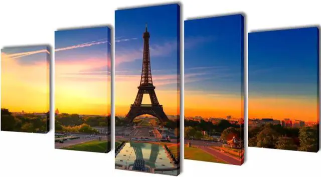 Alt view image 4 of 6 - vidaXL Canvas Wall Art Canvas Prints Canvas Posters Wall Decorations for Office