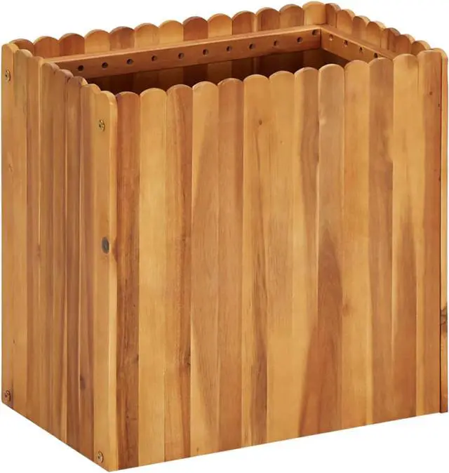 Main image of vidaXL Garden Raised Bed 19.6"x11.8"x19.6" Solid Acacia Wood